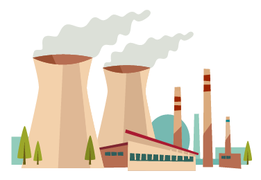 Power Station Illustration